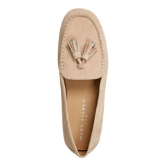 Layney Casual Tassle Leather Loafer - Natural Suede / Marc Fisher Outlet