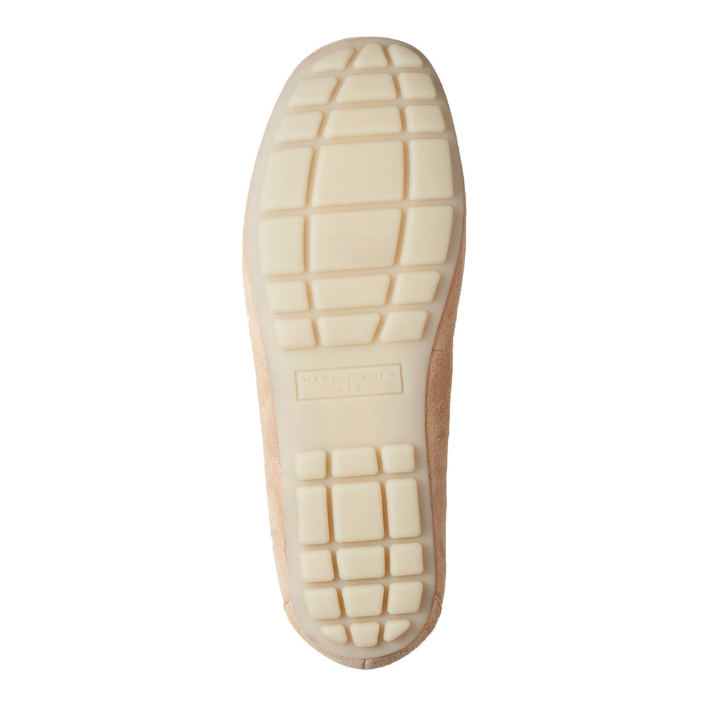 Layney Casual Tassle Leather Loafer - Natural Suede / Marc Fisher Outlet