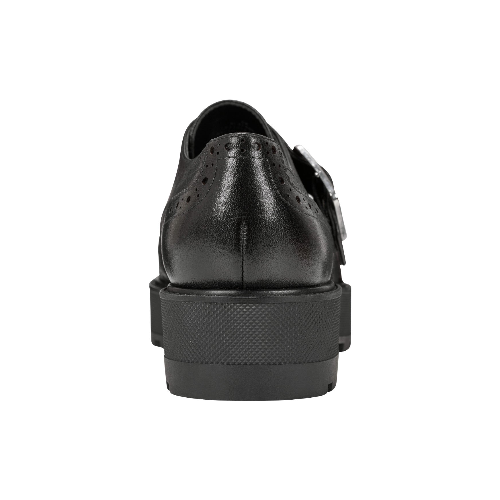 Remona Leather Monk Strap Loafer - Black Leather / Marc Fisher On Sale