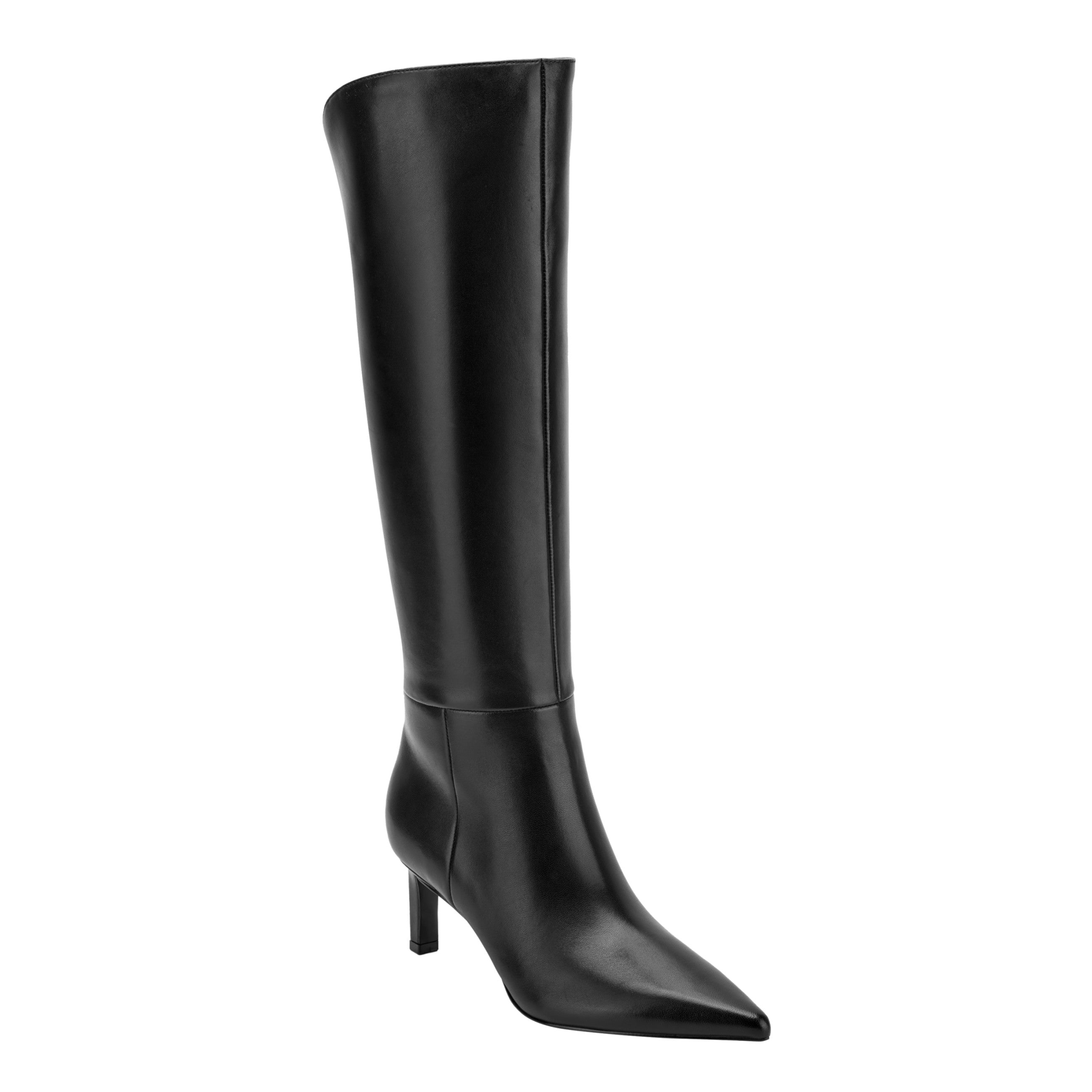 Esmee Leather Boot - Black Leather / Marc Fisher Sale