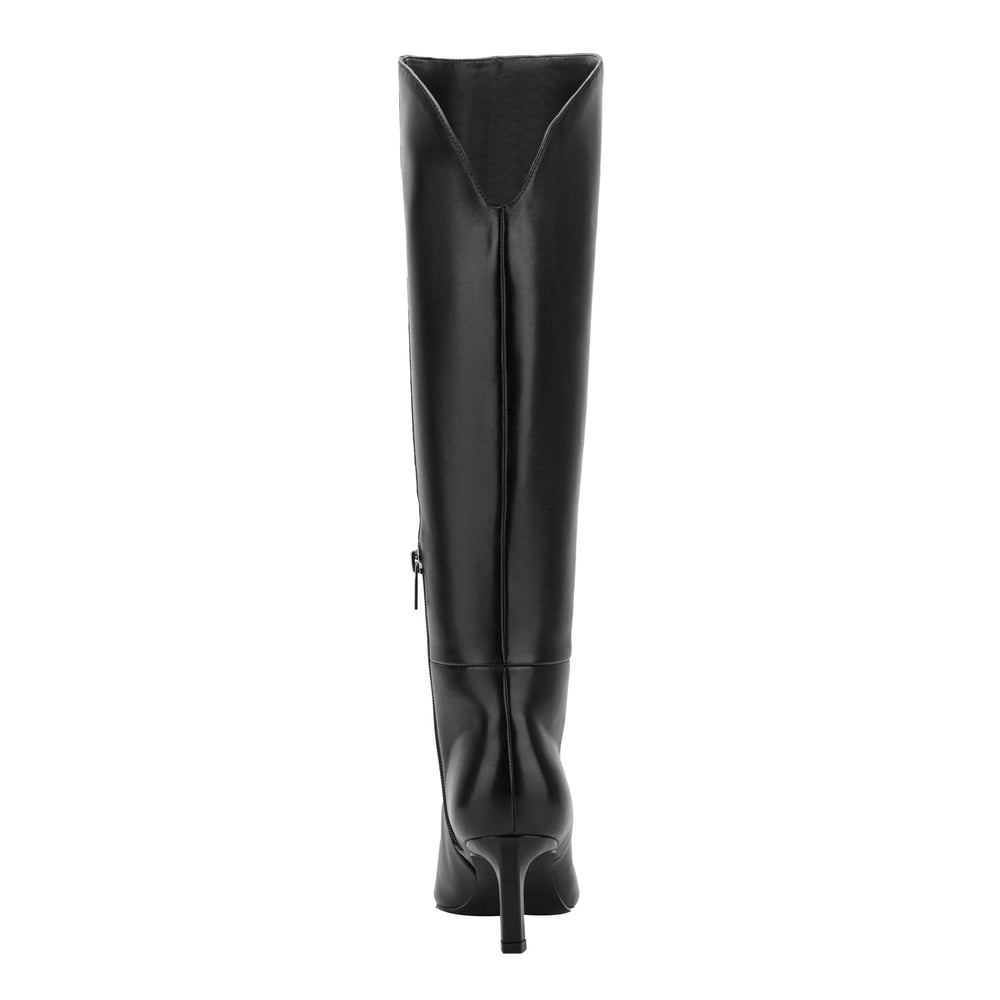 Esmee Leather Boot - Black Leather / Marc Fisher Sale