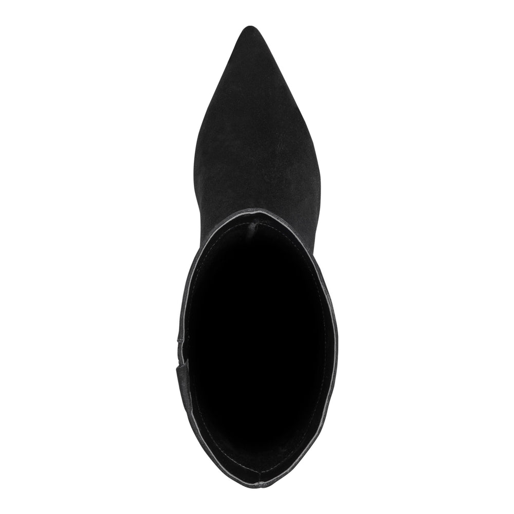 Eva Leather Boot - Black Suede / Marc Fisher Discount