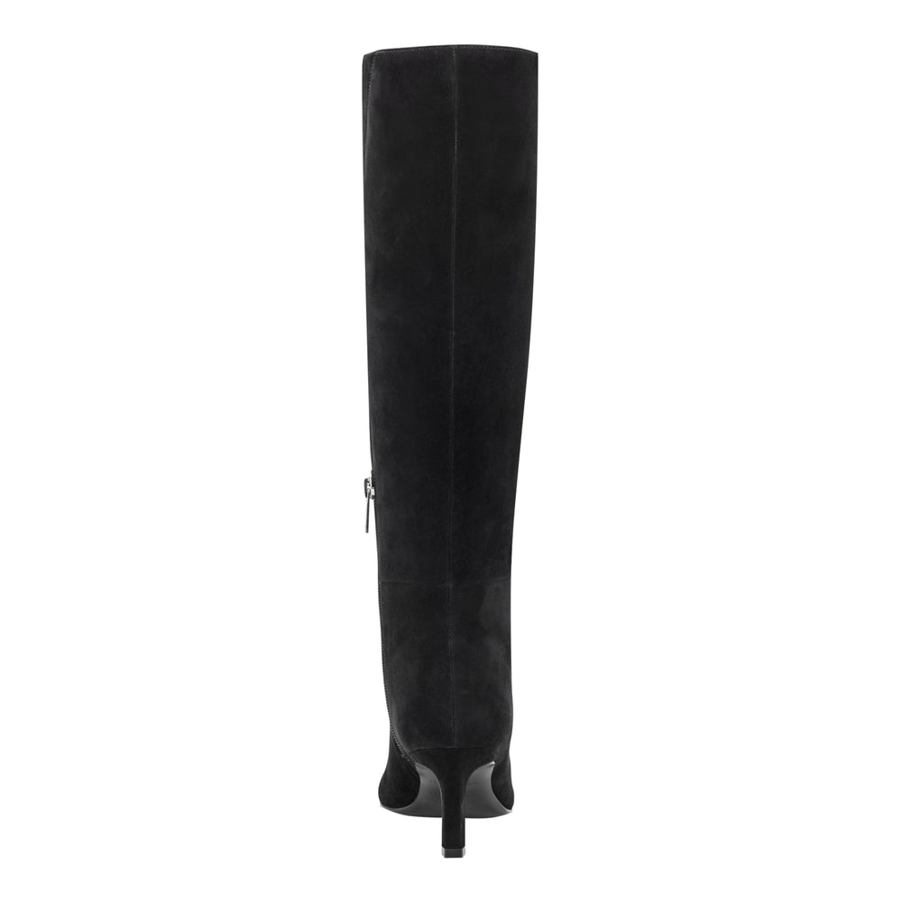 Eva Leather Boot - Black Suede / Marc Fisher Discount