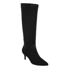 Glint Wide Calf Kitten Heel Boot - Black / Marc Fisher Online