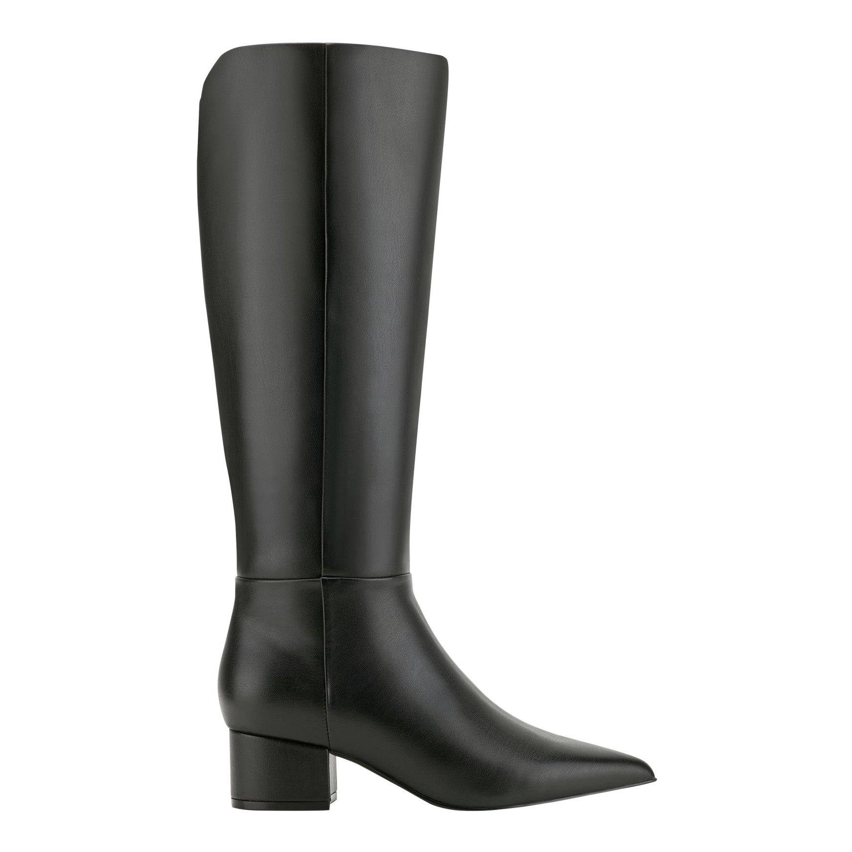 Gradia Wide Calf Block Heel Boot - Black / Marc Fisher For Sale