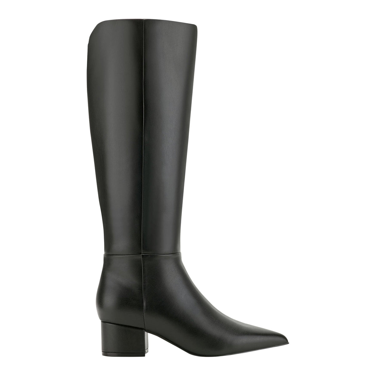 Gradia Wide Calf Block Heel Boot - Black / Marc Fisher For Sale