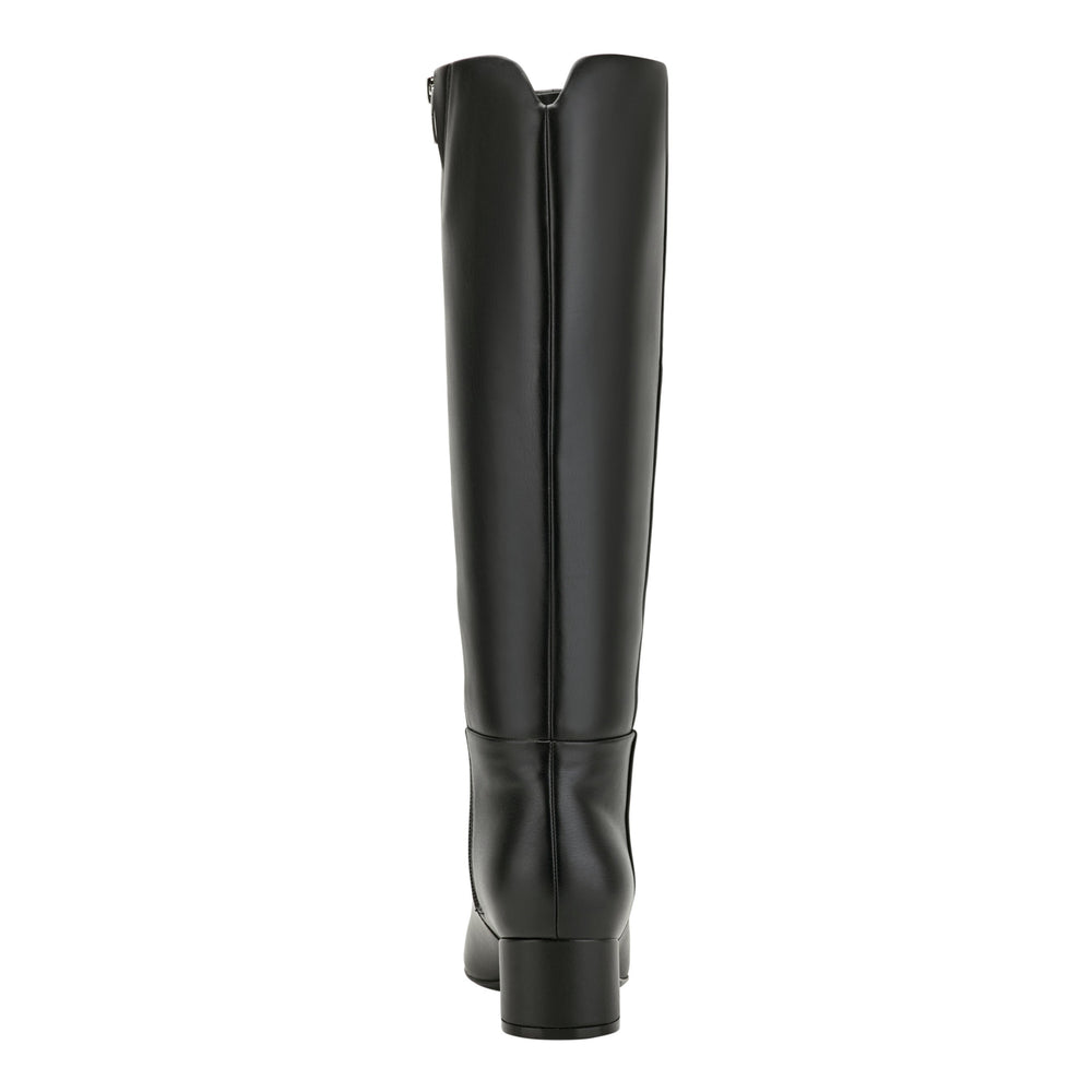 Gradia Wide Calf Block Heel Boot - Black / Marc Fisher For Sale