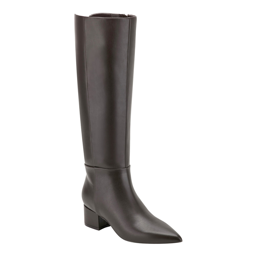 Gradia Block Heel Boot - Dark Brown / Marc Fisher Sale