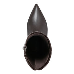 Gradia Block Heel Boot - Dark Brown / Marc Fisher Sale