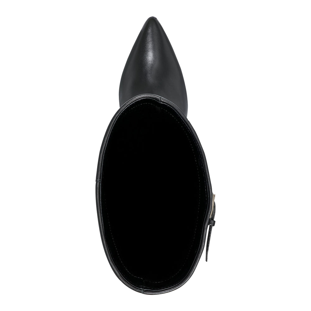 Naples Leather Boot - Black Leather / Marc Fisher Outlet