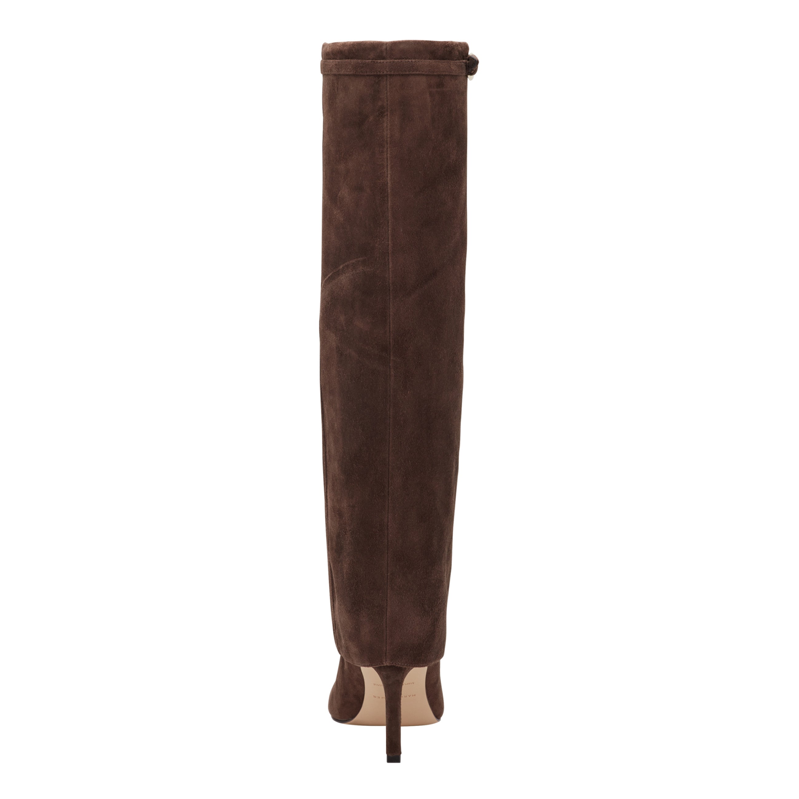 Naples Leather Boot - Dark Brown Suede / Marc Fisher US