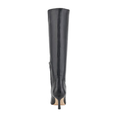Sabrina Leather Boot - Black Leather / Marc Fisher Discount