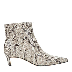 Itzia Ankle Leather Bootie - Snake Printed Leather / Marc Fisher Sale