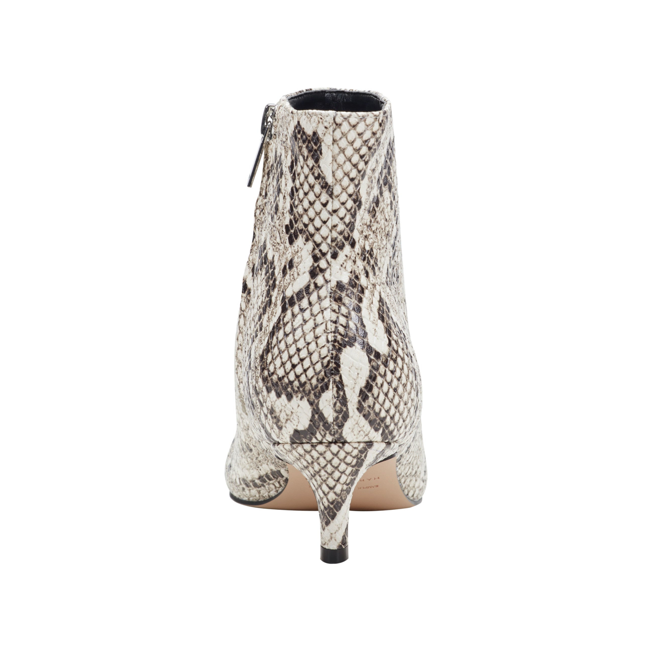Itzia Ankle Leather Bootie - Snake Printed Leather / Marc Fisher Sale
