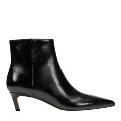 Itzia Ankle Leather Bootie - Black Leather / Marc Fisher On Sale