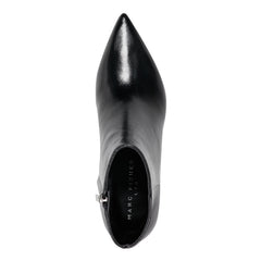 Itzia Ankle Leather Bootie - Black Leather / Marc Fisher On Sale