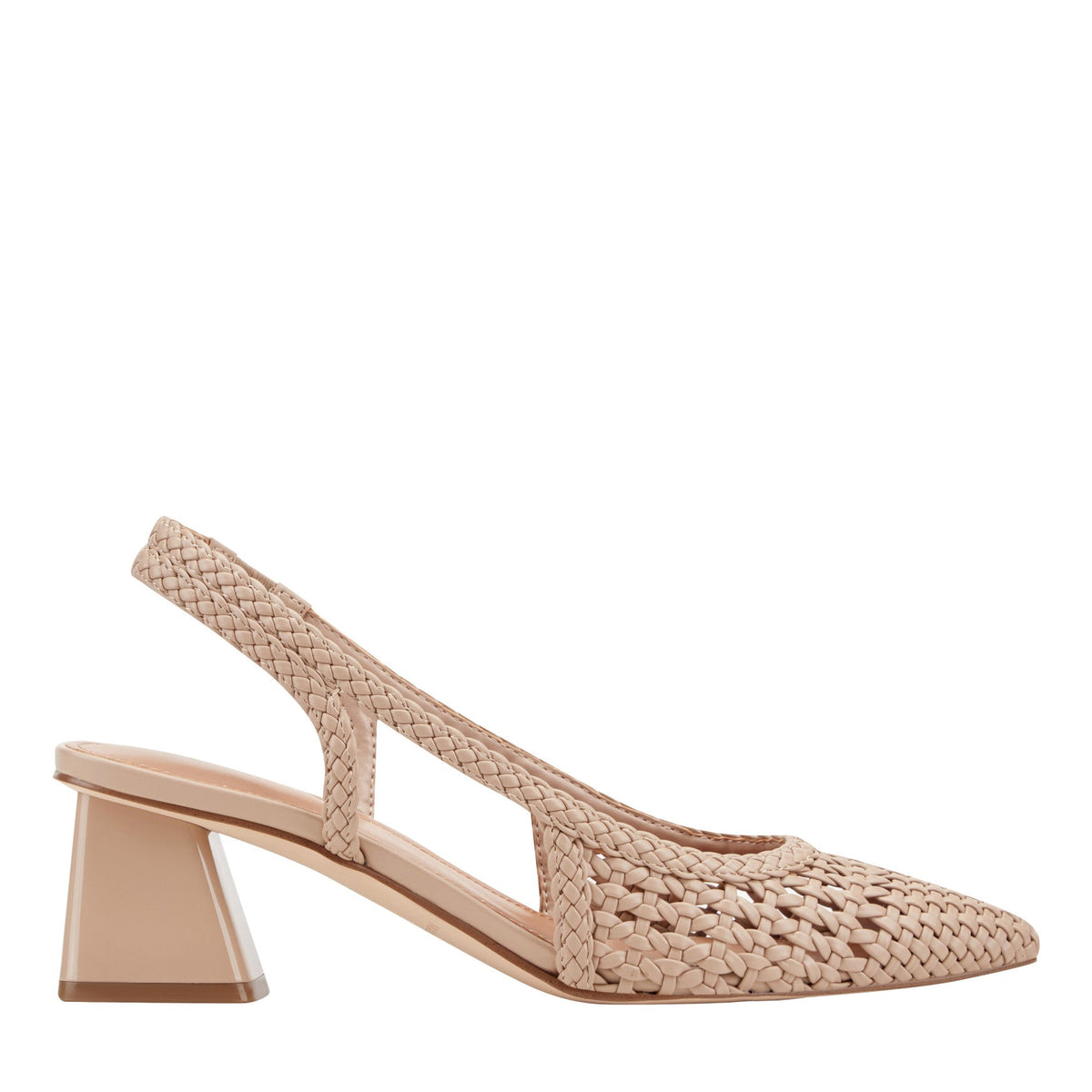 Latiya Woven Slingback Pump - Natural / Marc Fisher Online