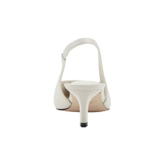 Rilly Leather Slingback Pump - Ivory Leather / Marc Fisher Sale