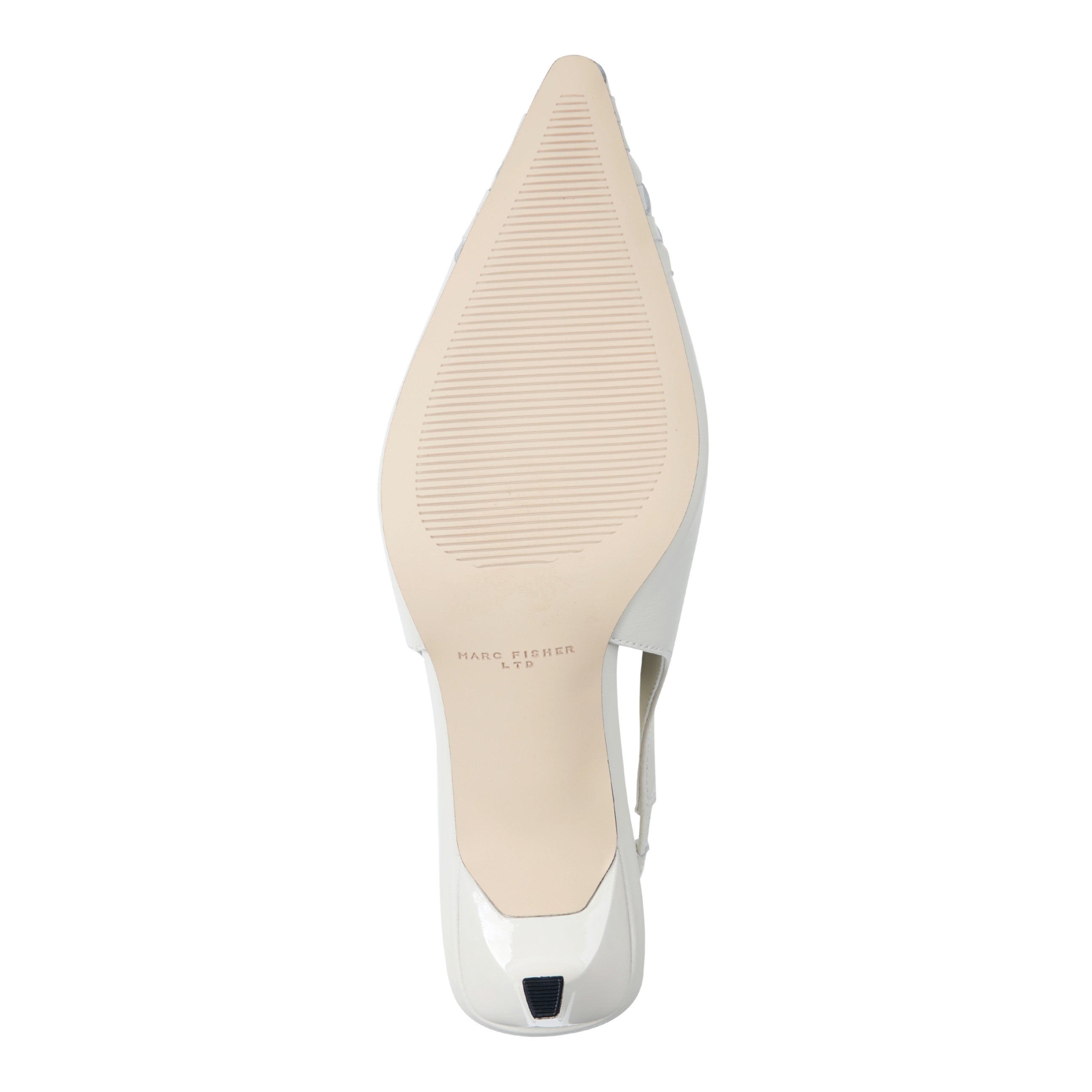 Rilly Leather Slingback Pump - Ivory Leather / Marc Fisher Sale