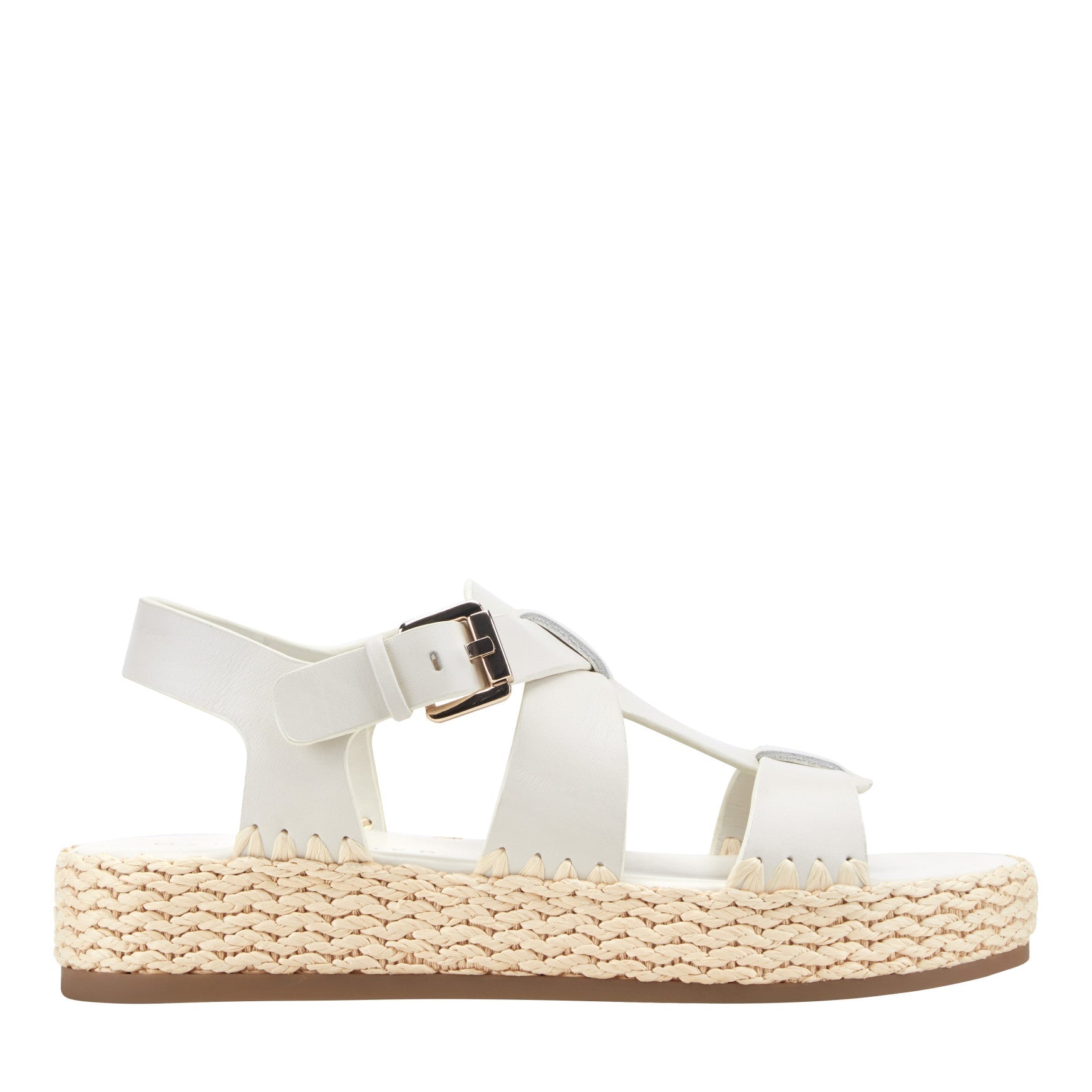 Elissa Espadrille Sandal - Chic Cream Leather / Marc Fisher Online