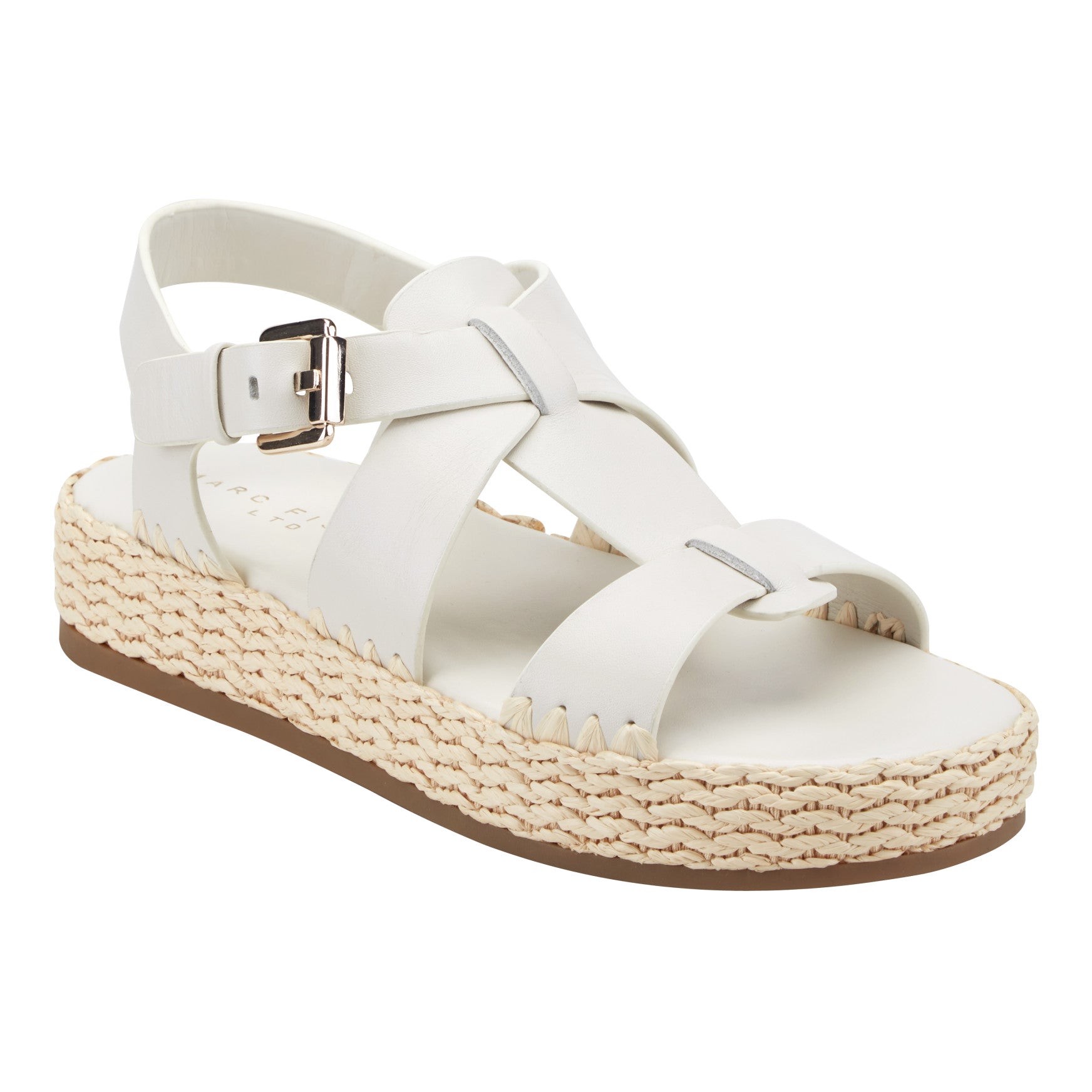 Elissa Espadrille Sandal - Chic Cream Leather / Marc Fisher Online