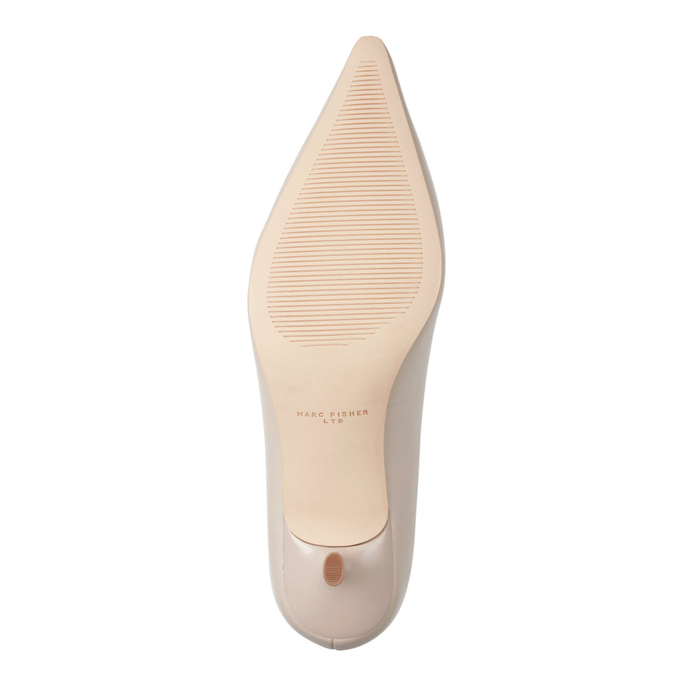 Calynna Leather Kitten Heel Pump - Cream Leather / Marc Fisher For Sale