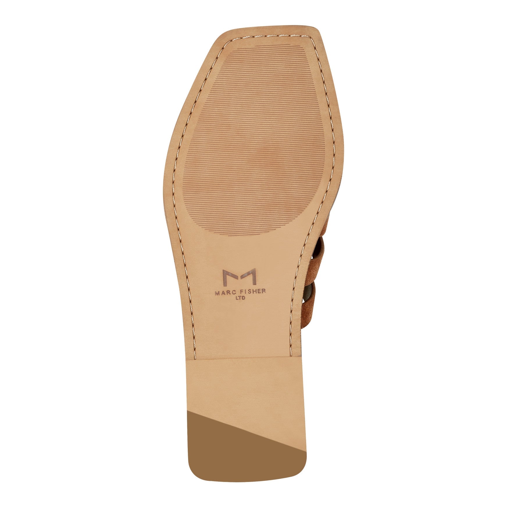 Kimiko Flat Slide Sandal - Natural / Marc Fisher US