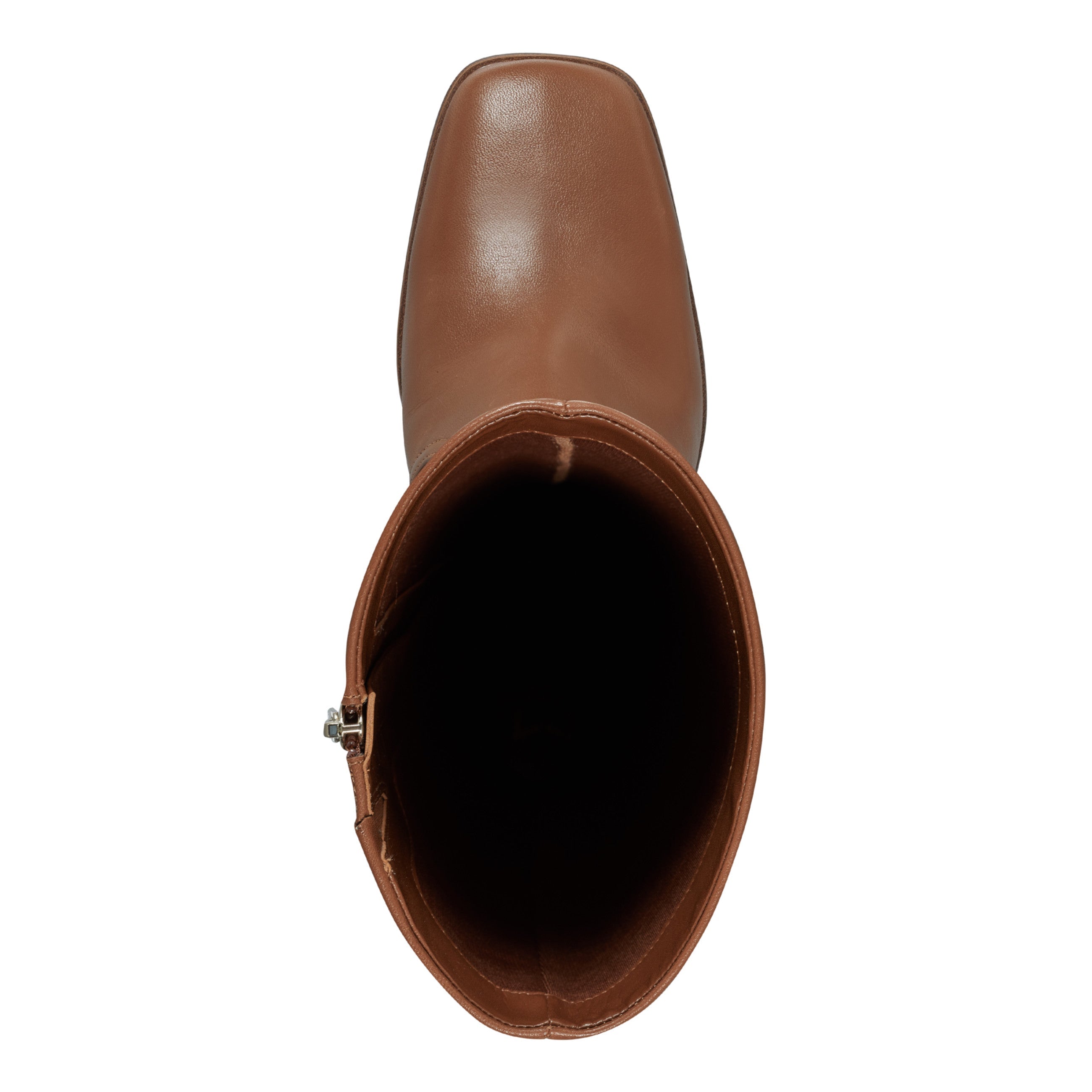 Dreeam Block Heeled Leather Boot - Tan Leather / Marc Fisher Discount