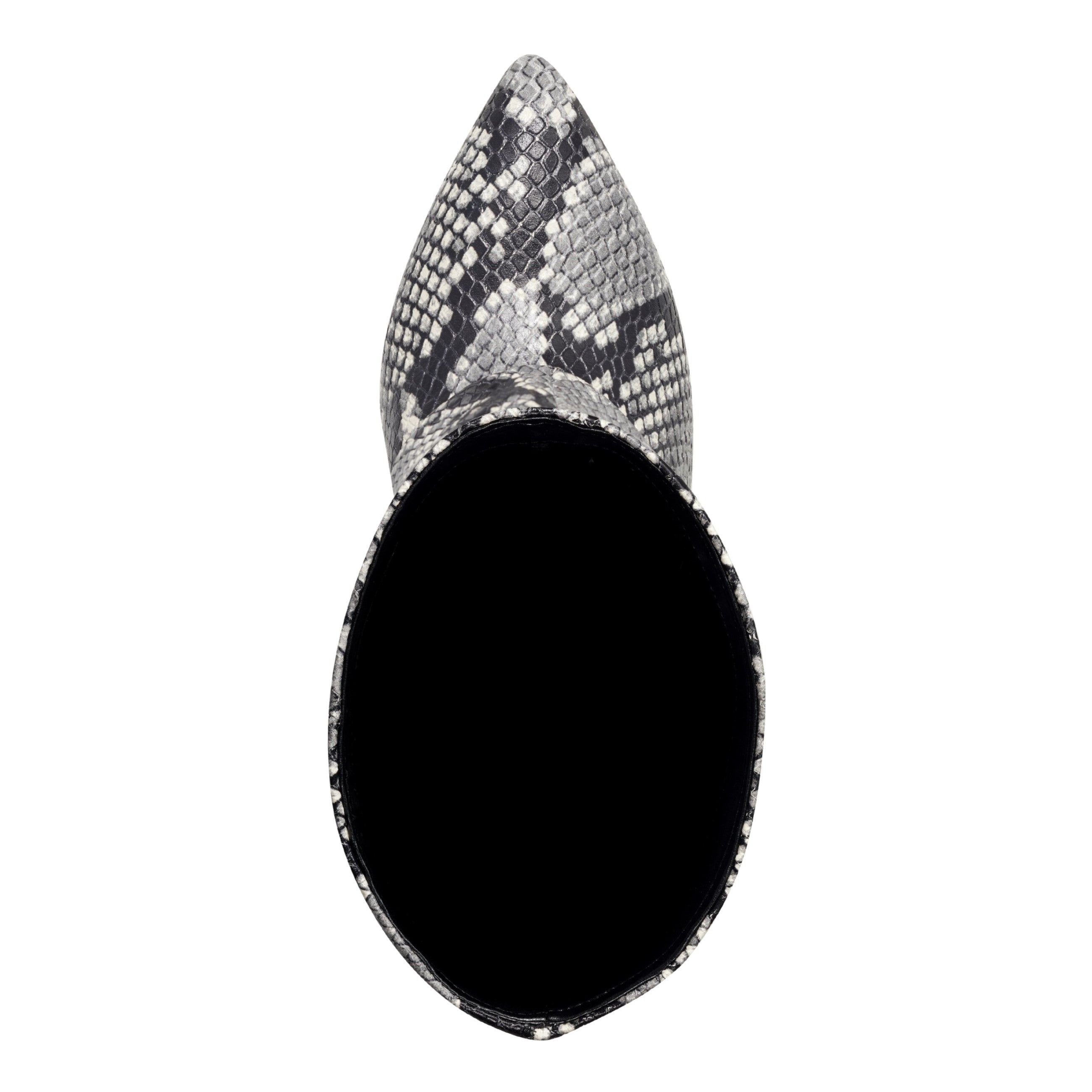 Lalita Foldover Dress Leather Boot - Snake Print / Marc Fisher On Sale