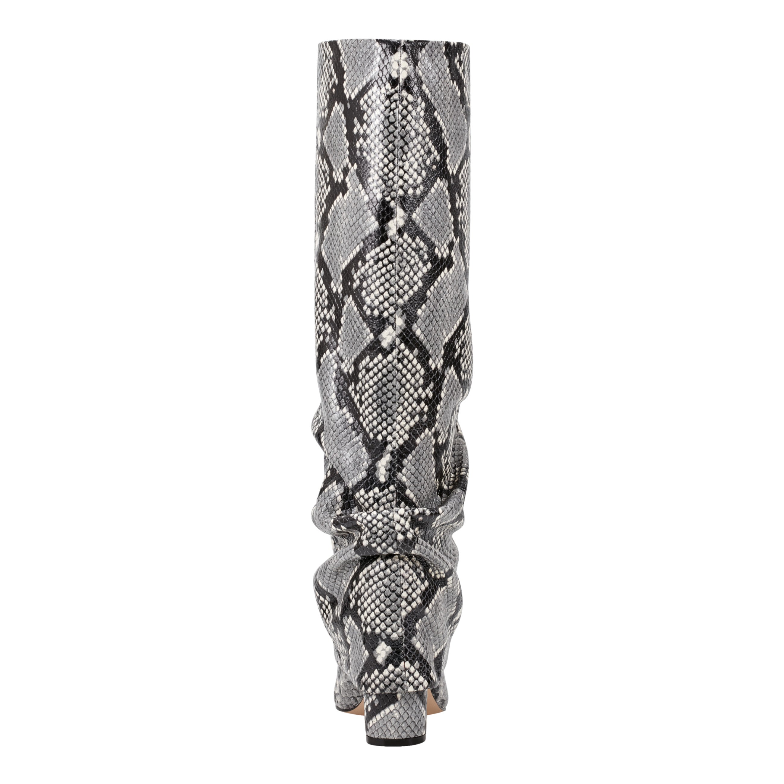 Lalita Foldover Dress Leather Boot - Snake Print / Marc Fisher On Sale