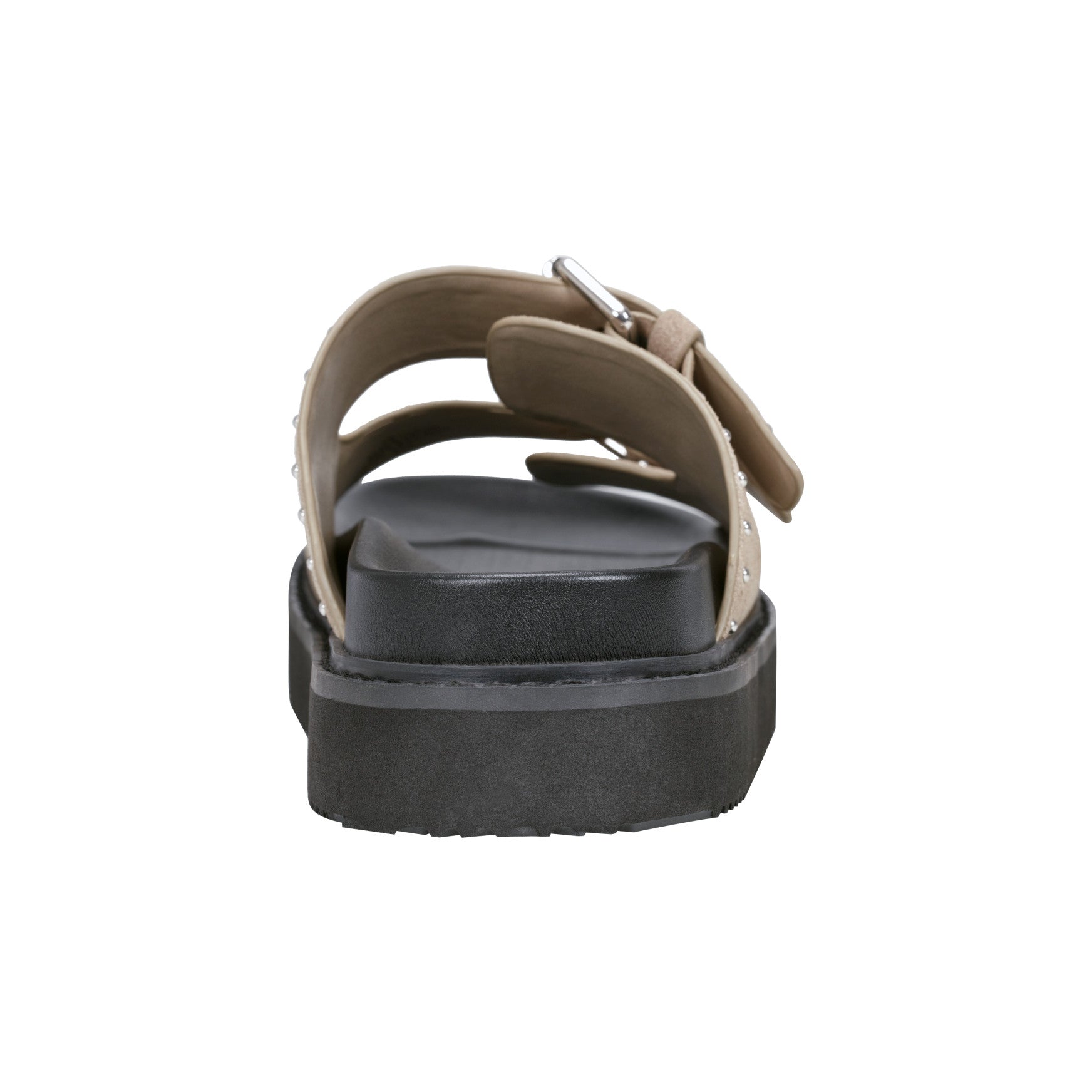 Agusta Studded Slide Sandal - Taupe Suede / Marc Fisher Online
