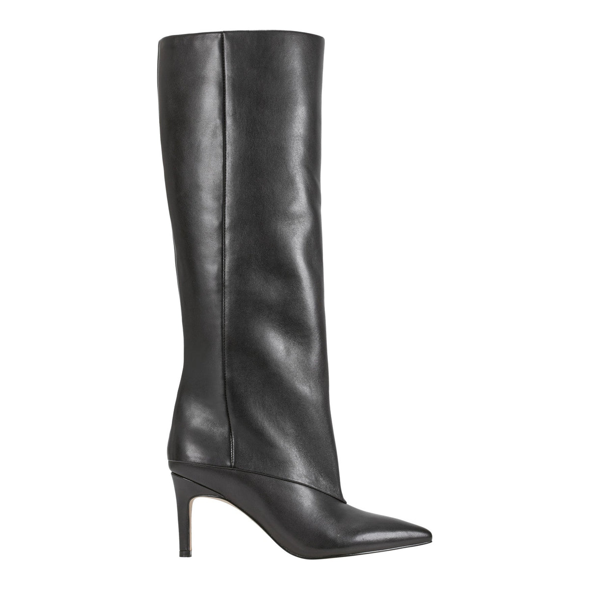 Gentle Dress Leather Boot - Black Leather / Marc Fisher On Sale