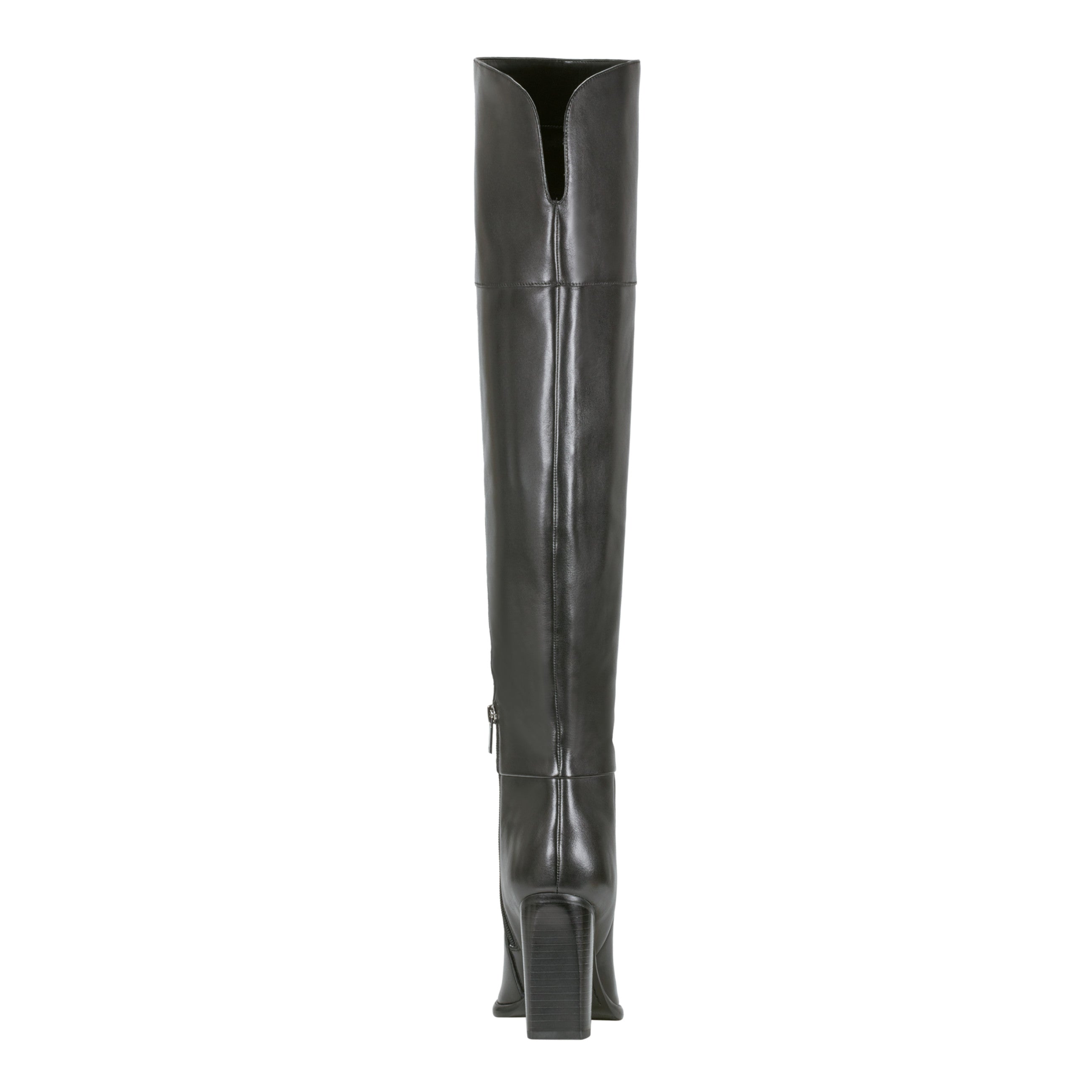 Lasli Over the Knee Leather Boot - Black Leather / Marc Fisher Discount