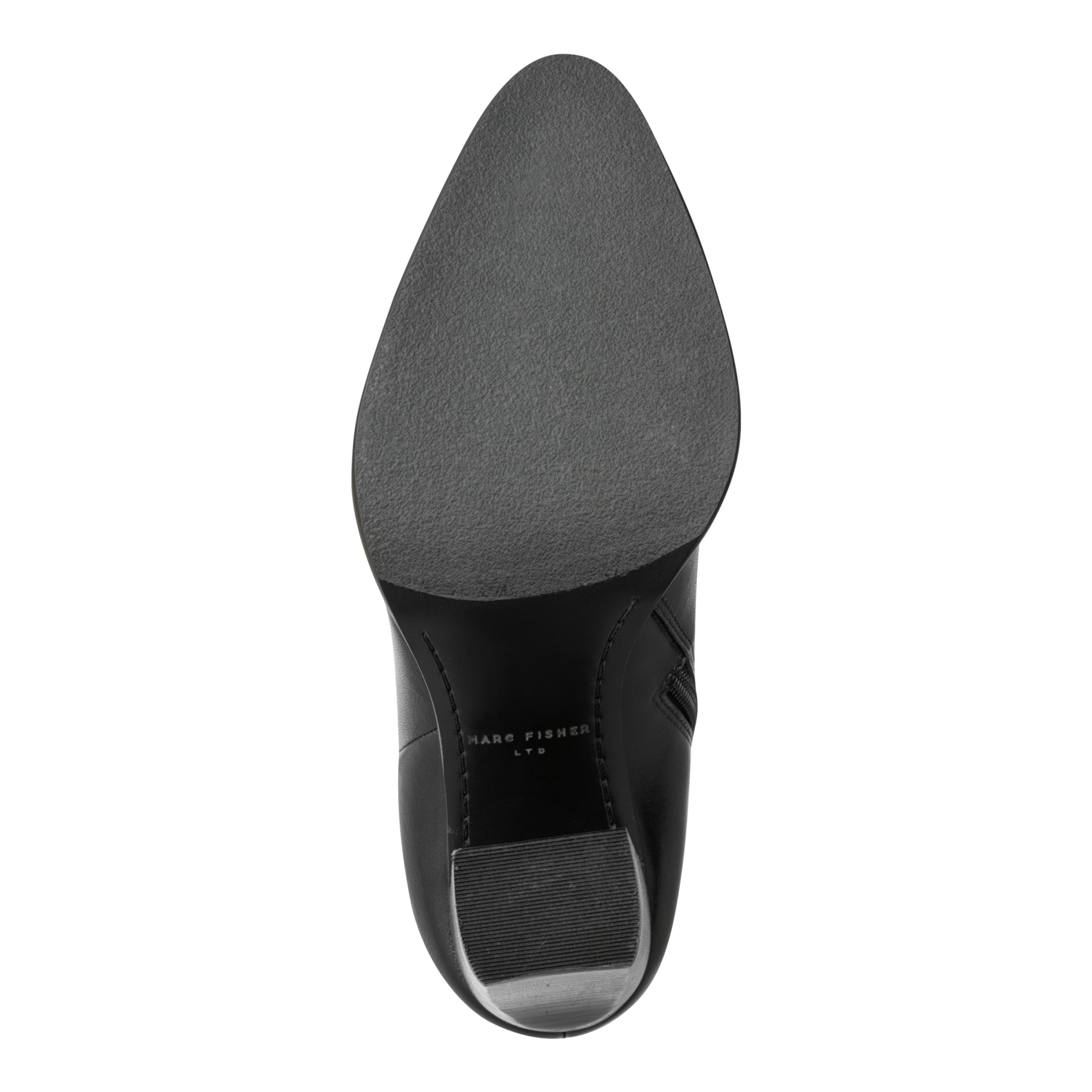 Lasli Over the Knee Leather Boot - Black Leather / Marc Fisher Discount
