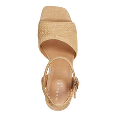 Calyn Platform Sandal - Natural Raffia / Marc Fisher Sale