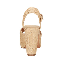 Calyn Platform Sandal - Natural Raffia / Marc Fisher Sale