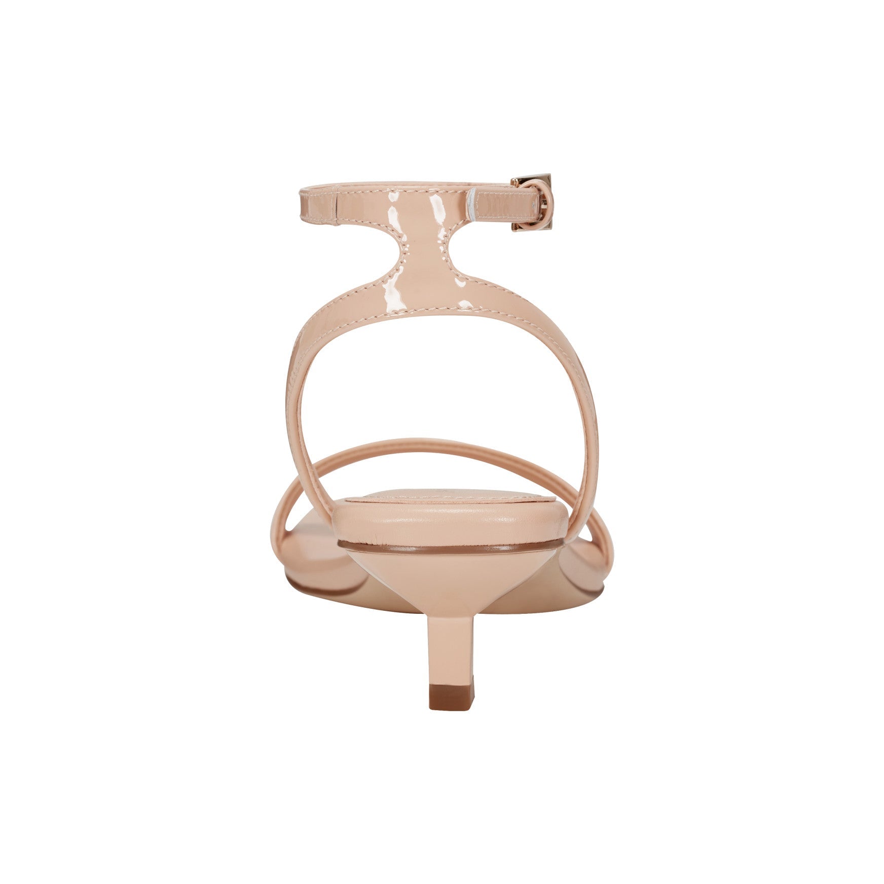 Alona Ankle Strap Sandal - Natural Patent Leather / Marc Fisher For Sale
