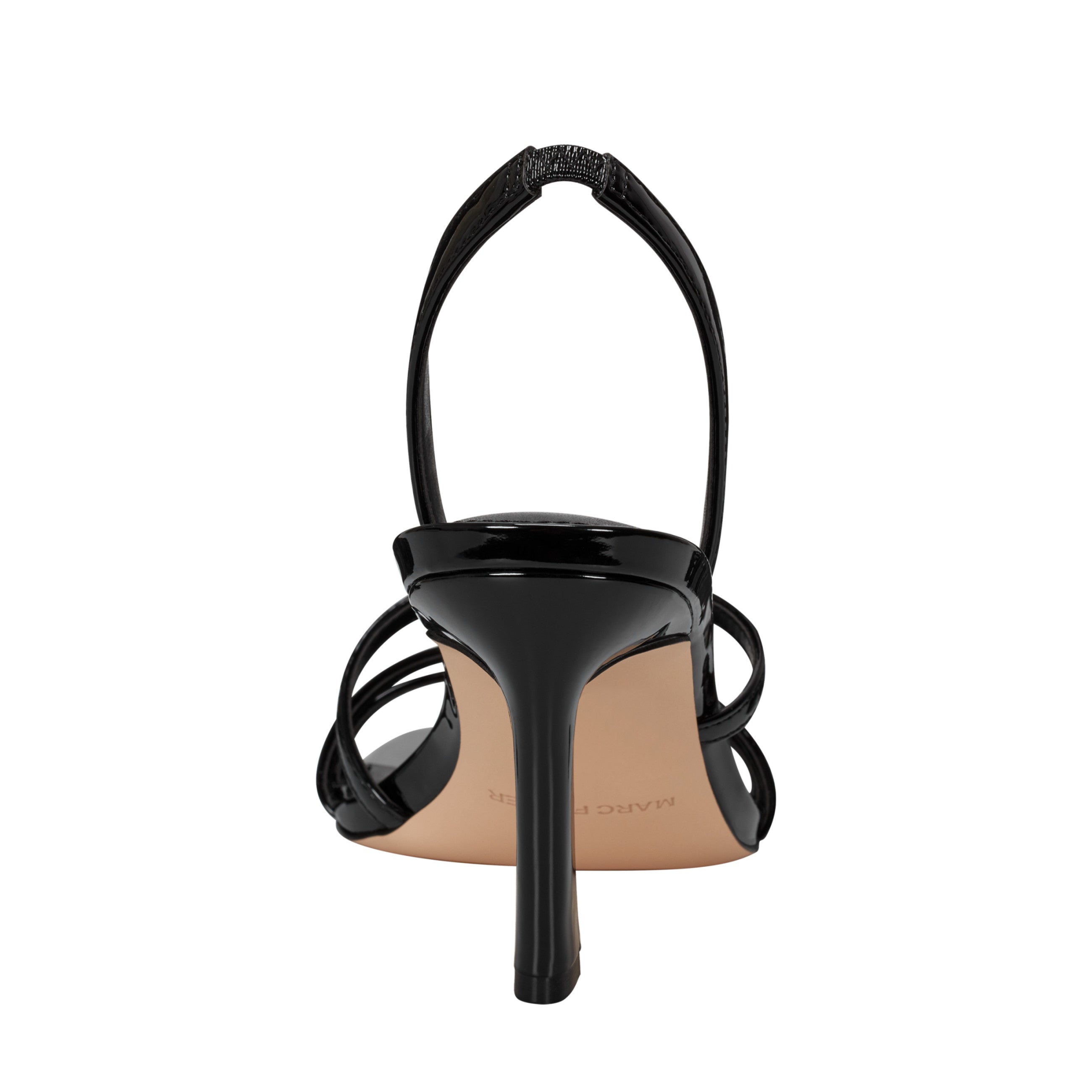 Nalina Slingback Sandal - Black Patent / Marc Fisher Sale