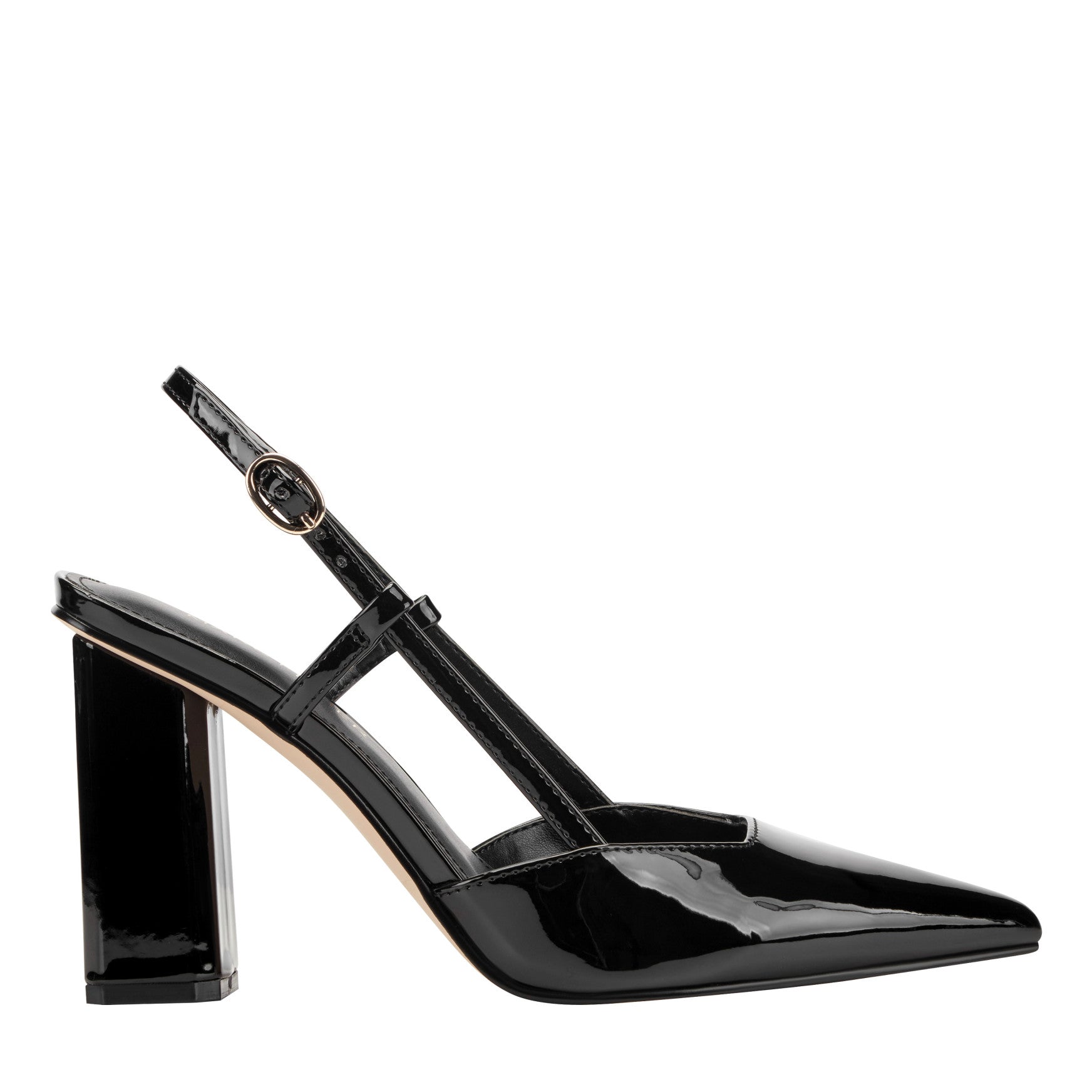 Dian Slingback Pump - Black Patent / Marc Fisher Discount
