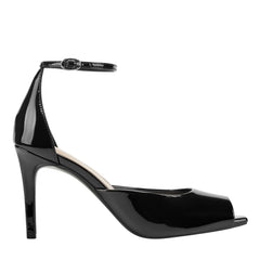 Veni Peep Toe Pump - Black Patent / Marc Fisher For Sale