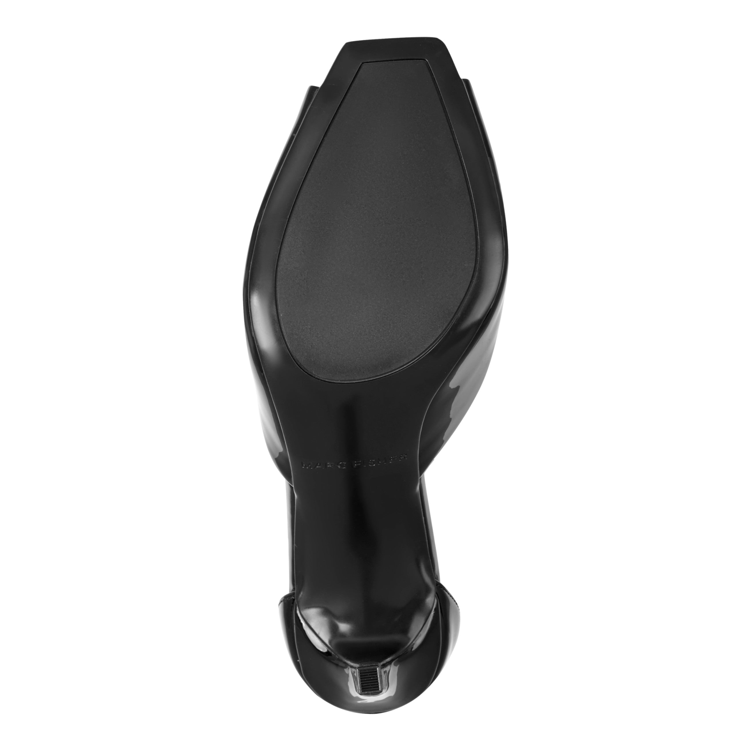 Veni Peep Toe Pump - Black Patent / Marc Fisher For Sale
