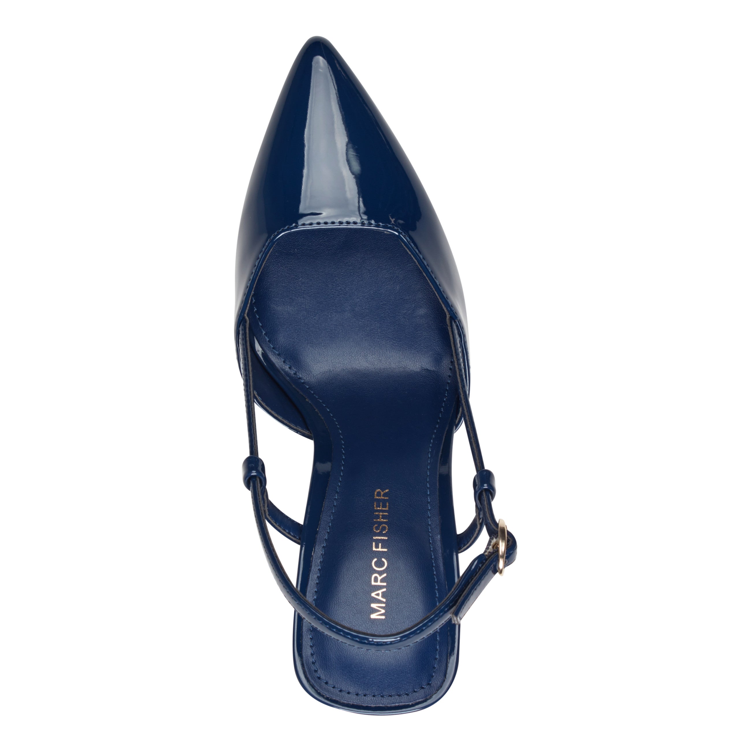 Dian Slingback Pump - Blue Patent / Marc Fisher Sale