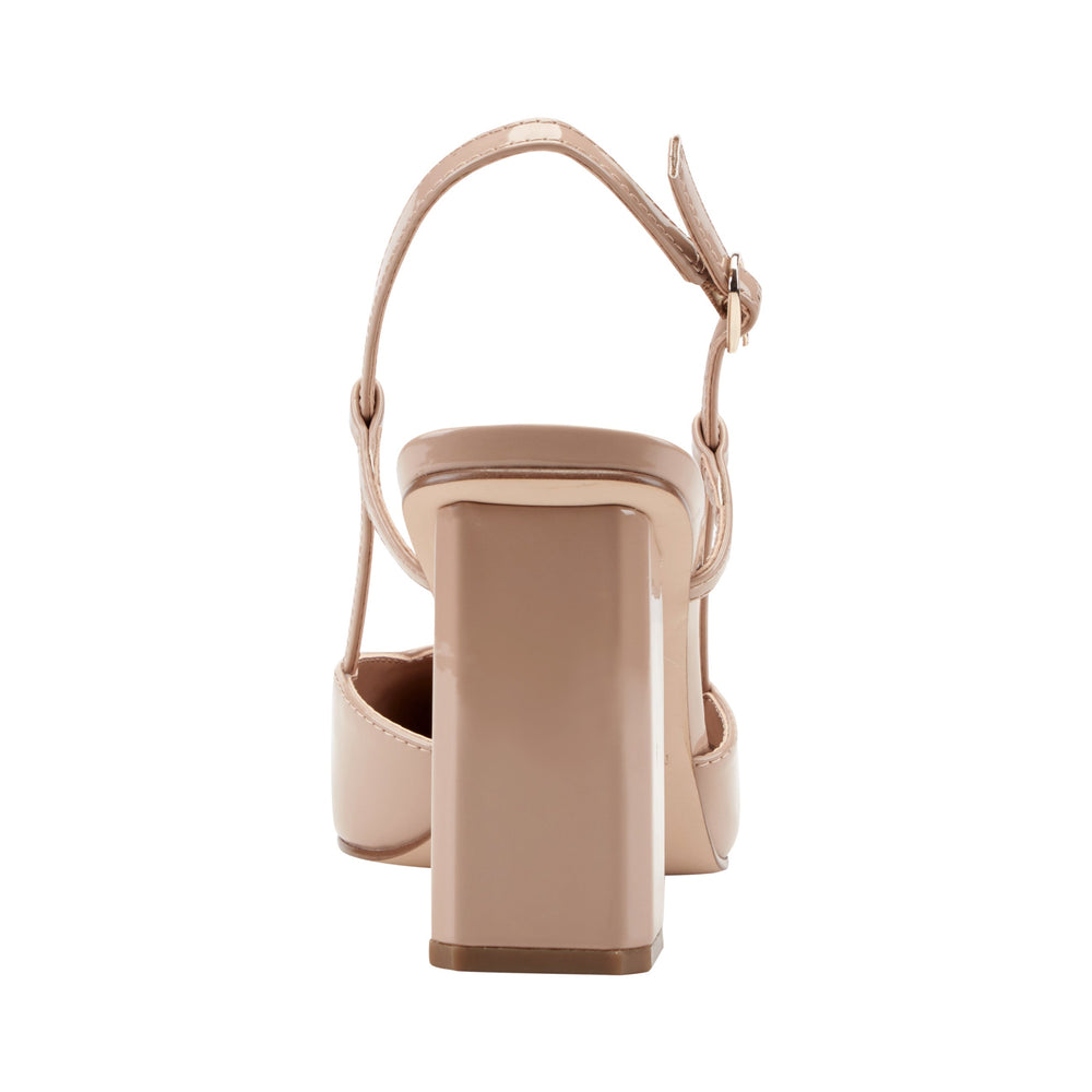 Dian Slingback Pump - Natural Patent / Marc Fisher On Sale