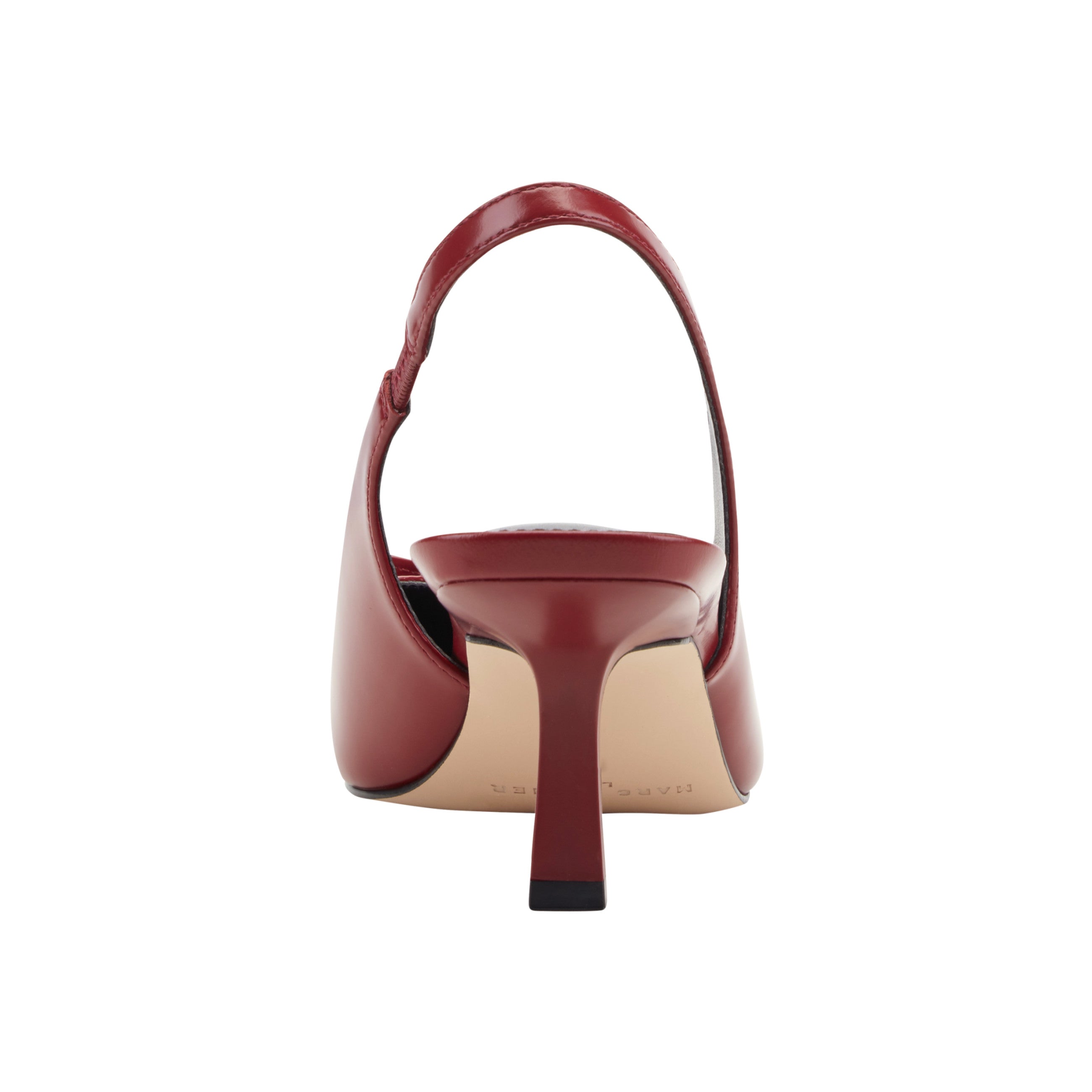 Gretel Leather Bow Slingback Pump - Red Leather / Marc Fisher Discount