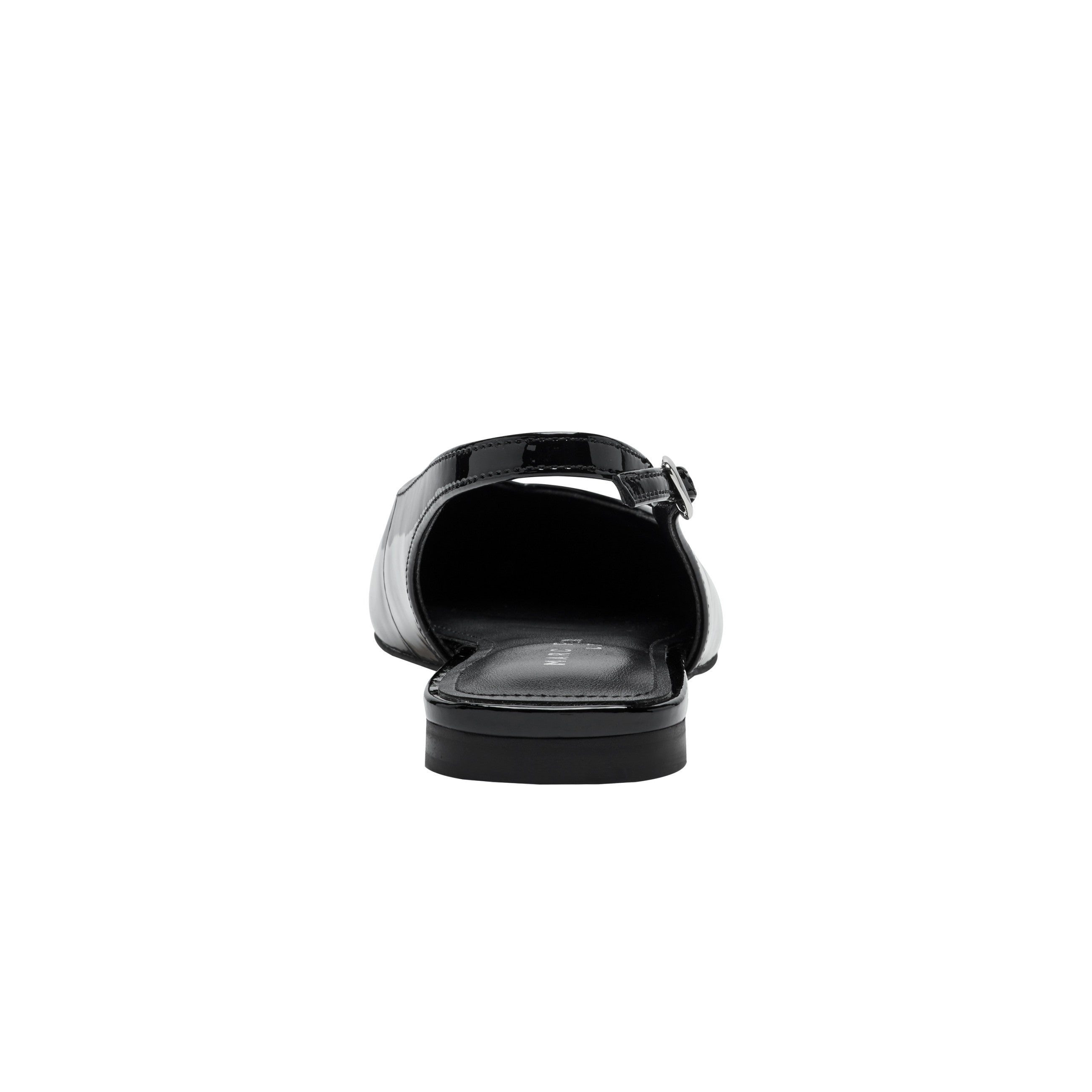 Gabra Leather Slingback Flat - Black Patent Leather / Marc Fisher US