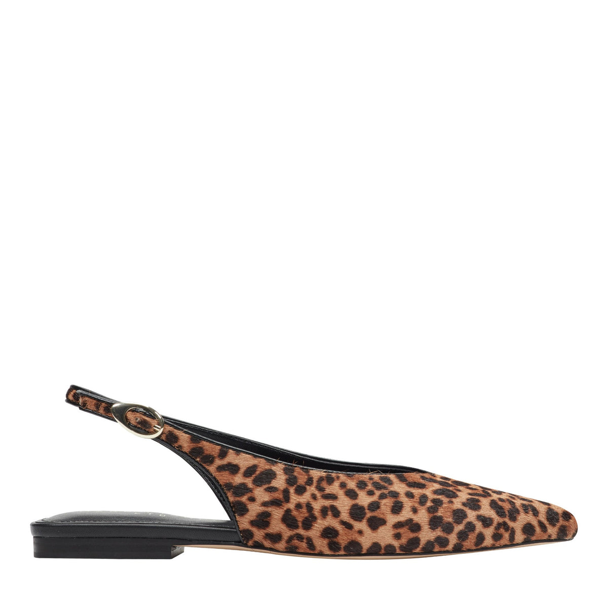 Gabra Leather Slingback Flat - Leopard Printed Pony Hair / Marc Fisher On Sale