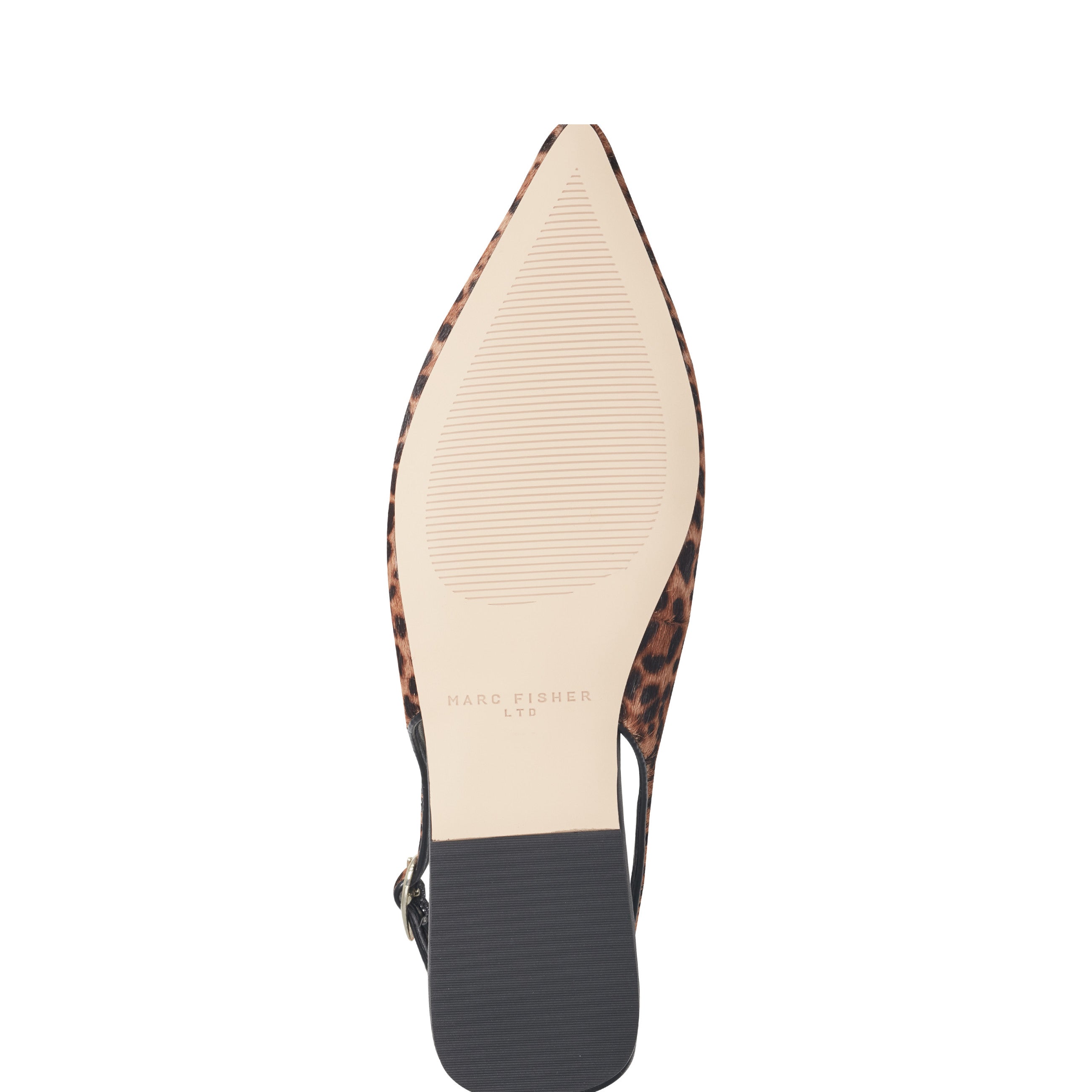 Gabra Leather Slingback Flat - Leopard Printed Pony Hair / Marc Fisher On Sale