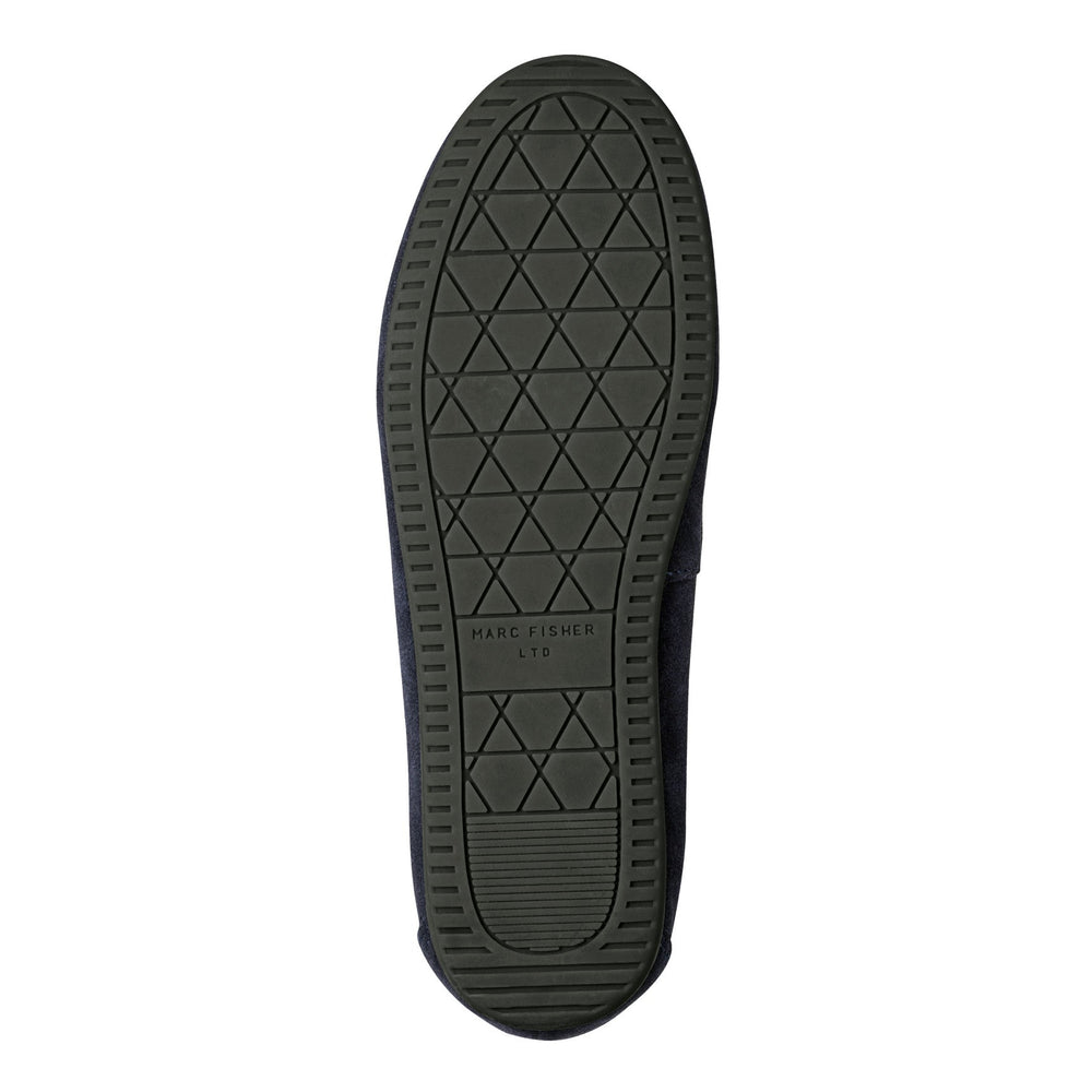 Uleena Leather Boat Shoe - Navy Suede / Marc Fisher Discount