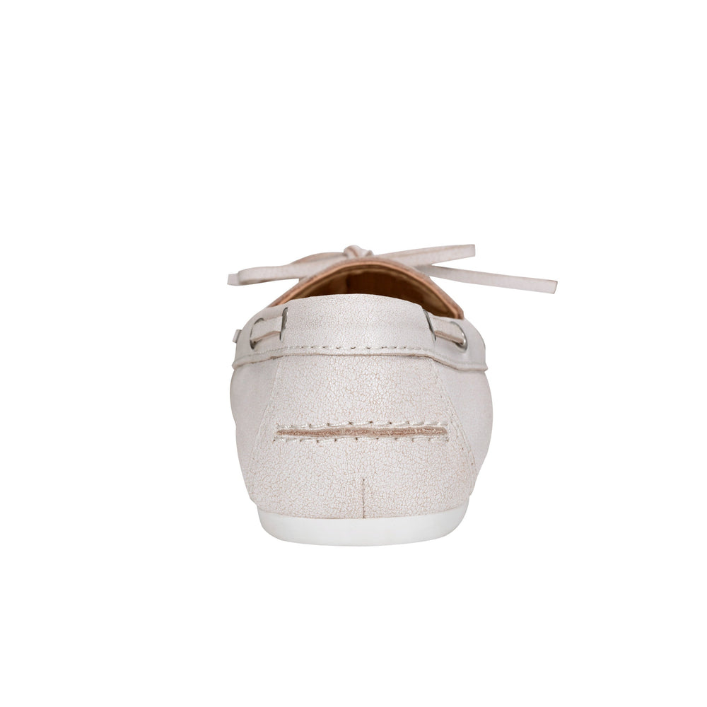 Uleena Leather Boat Shoe - Light Natural Leather / Marc Fisher Online