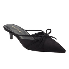 Florin Kitten Heel Mule - Black / Marc Fisher Sale